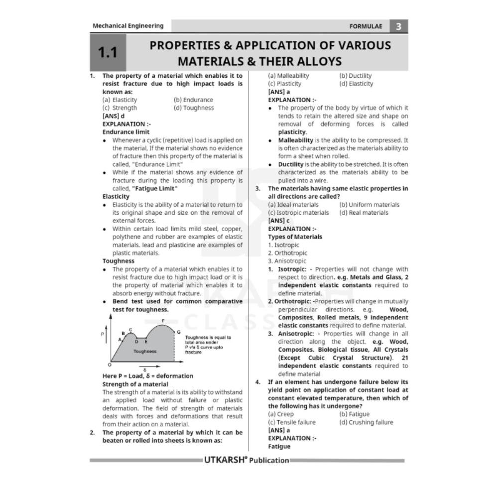 Mechanical Engineering Exams (SSC-JE, RRB-JE, PSUs, State AE/JE etc) Book Volume 2