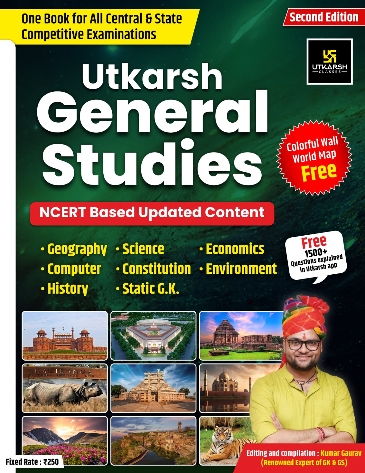 Utkarsh General Studies-2025 (2nd Edition) English Medium