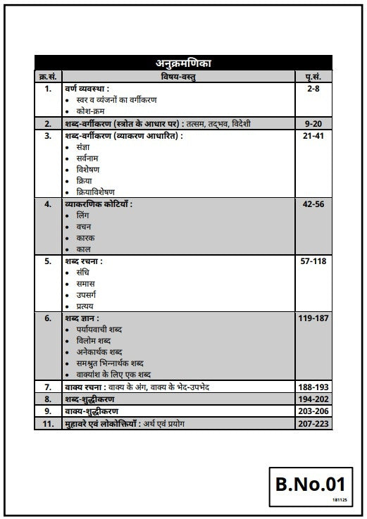2nd Grade Teacher Exam 2nd Paper Hindi (Set of 4 Books)