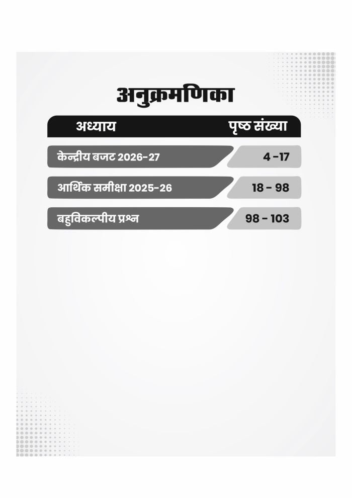 Economic Survey 2025-26 and Union Budget 2026-27