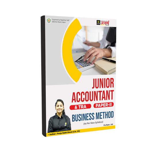 JUNIOR ACCOUNTANT & TRA PAPER-II Business Method in English