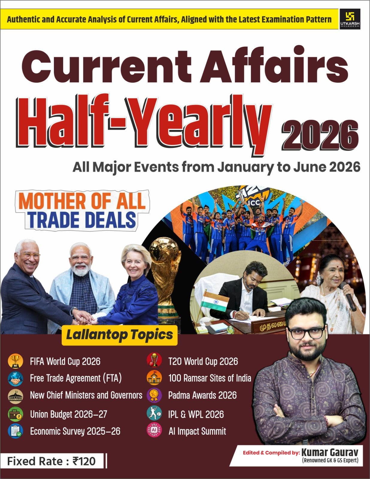 Current Affairs Half Yearly Magazine-2026 by Kumar Gaurav Sir (English Medium)