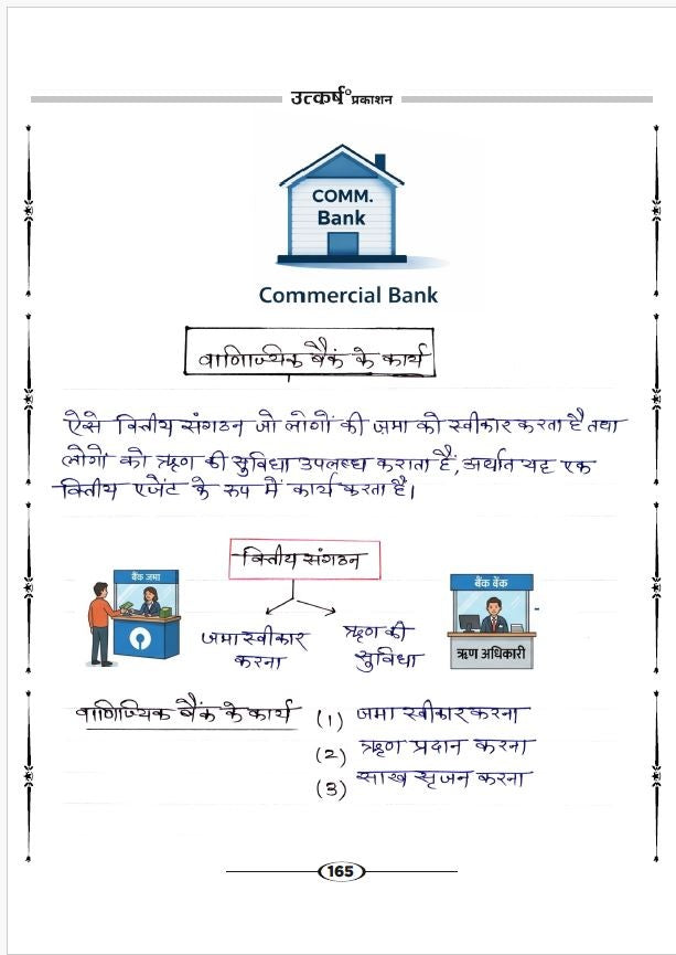 2nd Grade Teacher 2nd Paper Economics (S.St) Handwritten Book by Madhuri Kalra