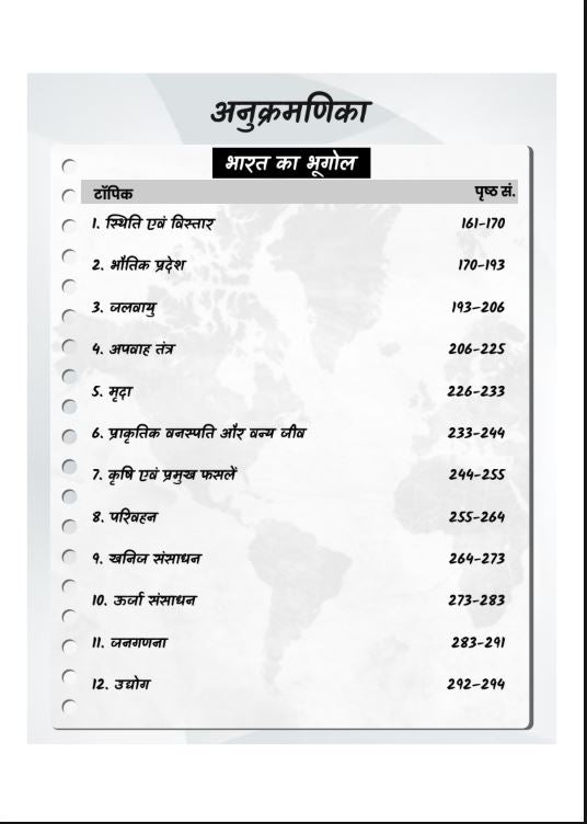 India & World Geography Question Bank by Brijesh Sir